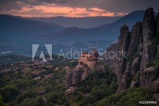 Picture of Monastery of St Nicholas Anapausas Meteora Greece